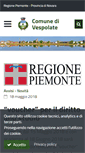 Mobile Screenshot of comune.vespolate.no.it